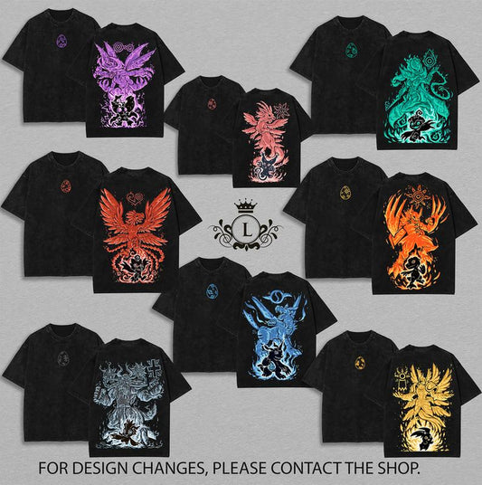 Digital Monsters Vintage Graphic Tee | Digimon Partner Oversized Shirt | Heavyweight Cotton Streetwear | Retro Anime T-Shirt | Unisex Otaku Core Tee | Adventure Monster Crewneck | Vintage Washed Oversized Tee | Classic 90S Anime Tee