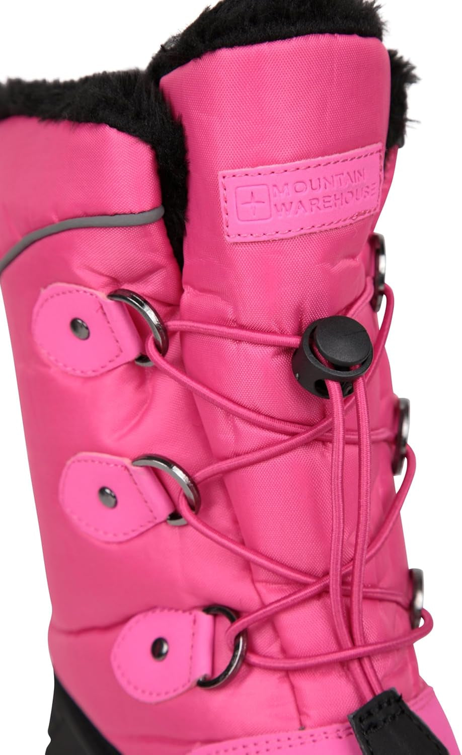 Kids Fleece Lined Snow Boots - Warm Winter Shoes