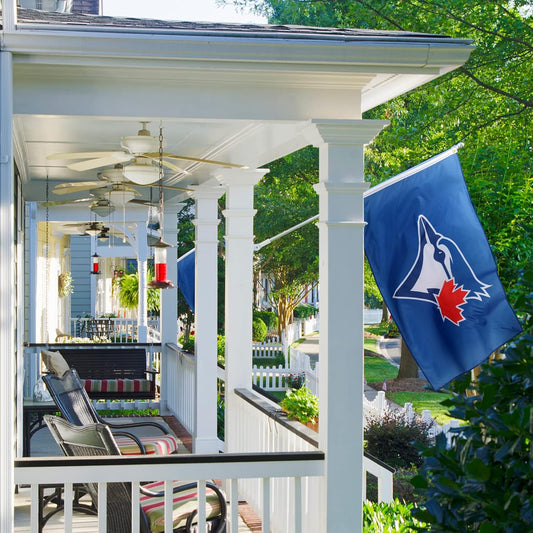 Blue Jays Flag for Fans Toronto, 3X5 Feet, Resistant Fading, Perfect for Dorm Room Decor and Outdoor Banner.