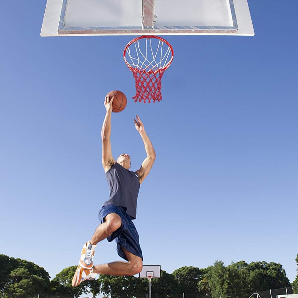 Premium Quality Professional Heavy Duty Basketball Net Replacement - All Weather anti Whip,Fits Standard Indoor or Outdoor 12 Loops Rims12 Loops