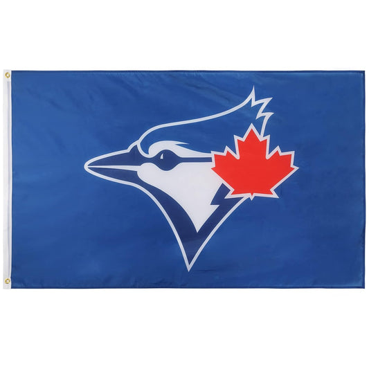 Blue Jays Flag for Fans Toronto, 3X5 Feet, Resistant Fading, Perfect for Dorm Room Decor and Outdoor Banner.