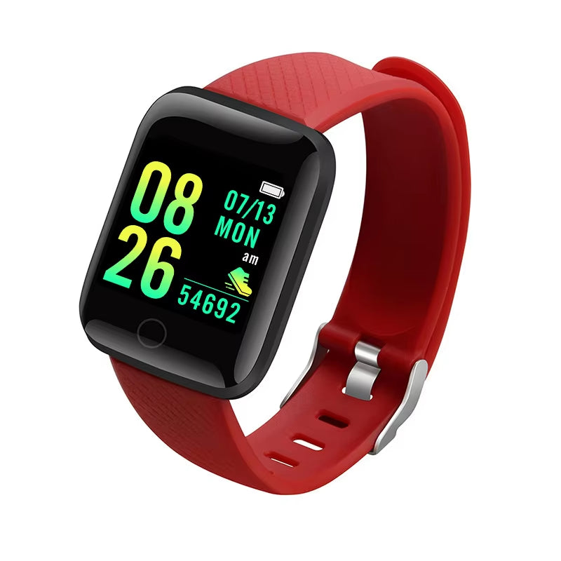 Smartwatch Men Women Wristwatches Smart Watch Message Fitness Monitor Bracelet Birthday Gift Electronic Clock for Android IOS