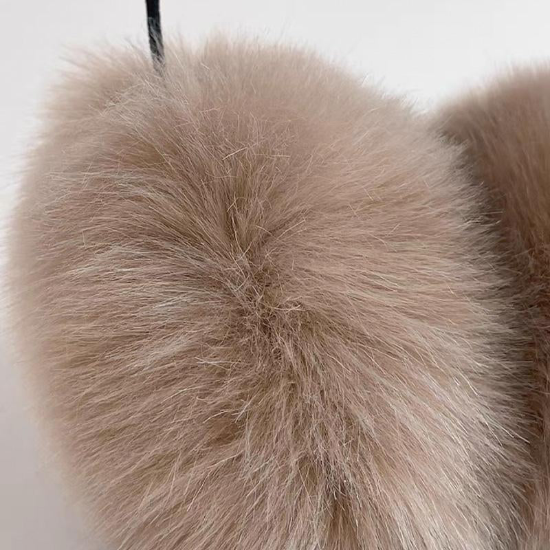 Antlers Winter Earmuffs - Winter - Mushroom