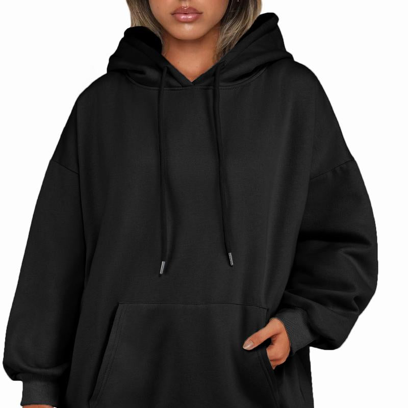 ZEAGOO Dealsforyoudays Women'S Oversize Hoodies Long Sleeve Fleece Tunic Sweatshirts Pullover Fall Winter Coat with Pockets Basic Casual