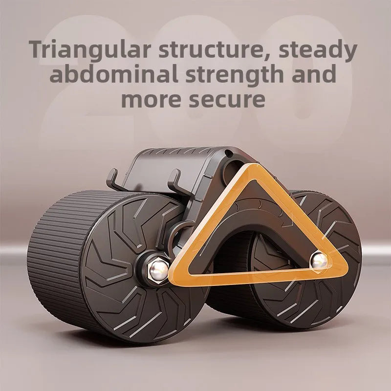 Automatic Rebound Steel Elbow Support New Fitness Equipment for Slim Belly Abdominal Curling Training with for Ab Roller Wheels