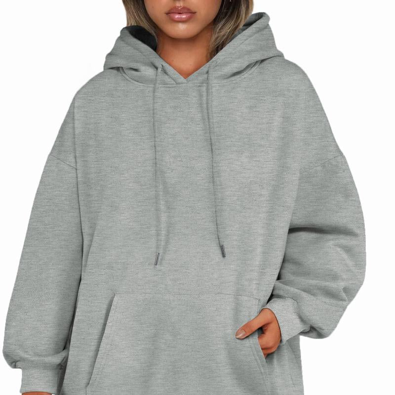 ZEAGOO Dealsforyoudays Women'S Oversize Hoodies Long Sleeve Fleece Tunic Sweatshirts Pullover Fall Winter Coat with Pockets Basic Casual