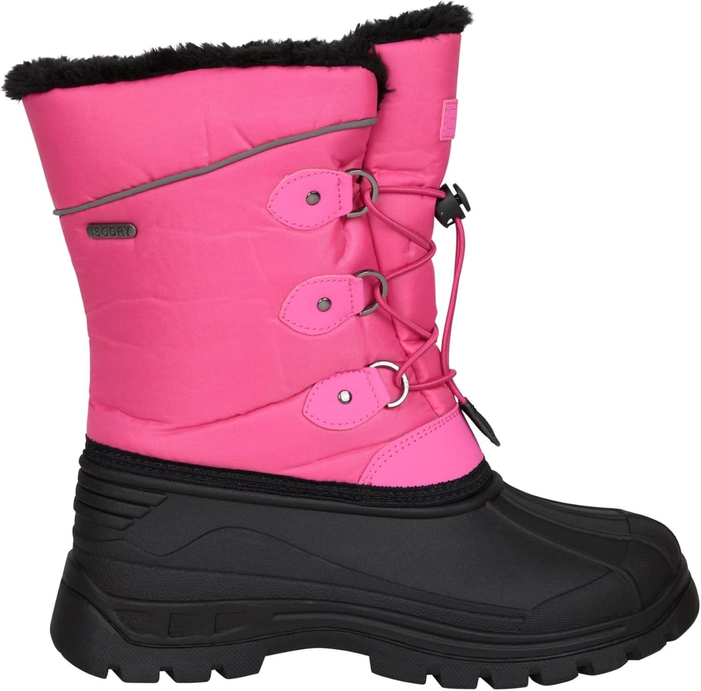 Kids Fleece Lined Snow Boots - Warm Winter Shoes