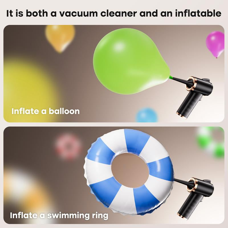 Car and Home 2-In-1 4500Pa Hurricane Suction Handheld Vacuum Cleaner