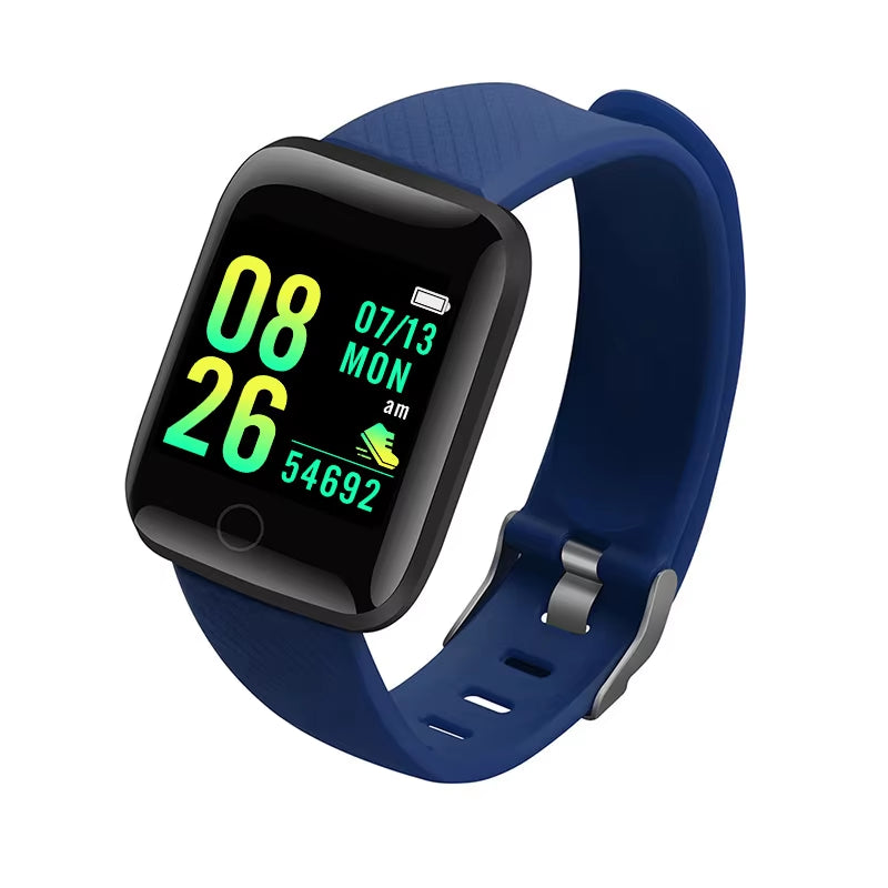 Smartwatch Men Women Wristwatches Smart Watch Message Fitness Monitor Bracelet Birthday Gift Electronic Clock for Android IOS