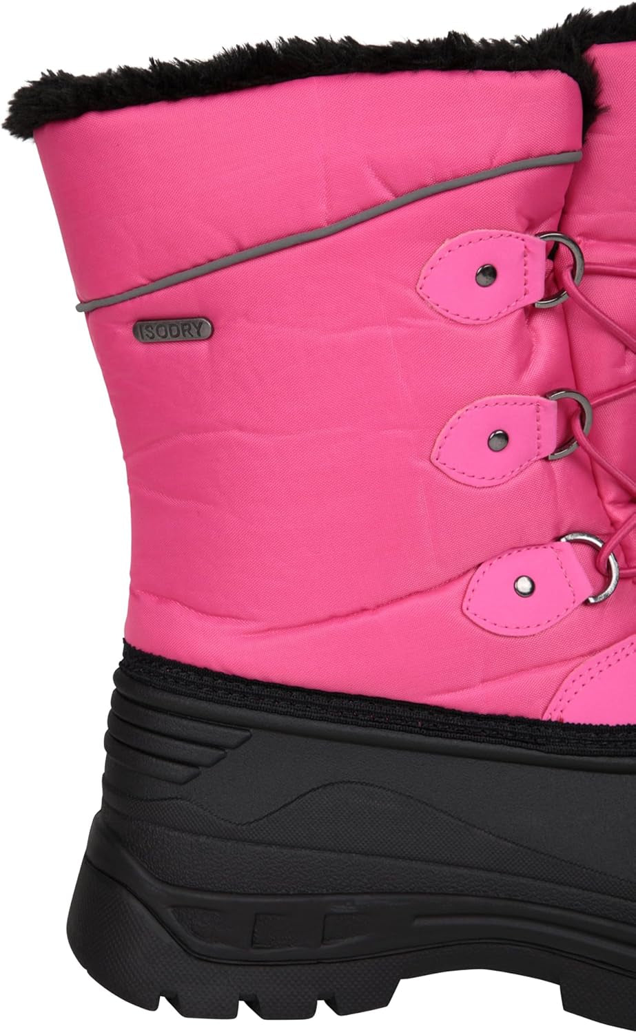 Kids Fleece Lined Snow Boots - Warm Winter Shoes